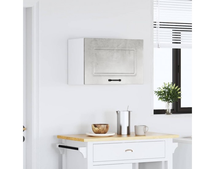 Sonata H Кухненски стенен шкаф, Kalmar, бетонно сив, инженерно дърво