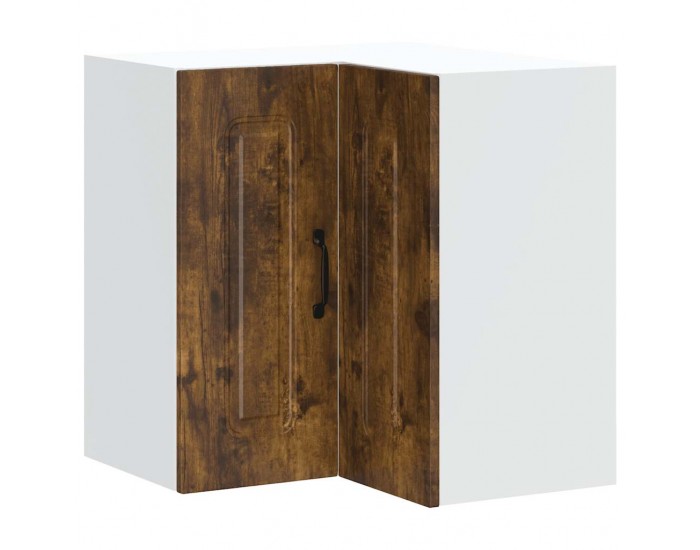 Sonata H Кухненски стенен ъглов шкаф, Kalmar опушен дъб, инженерно дърво