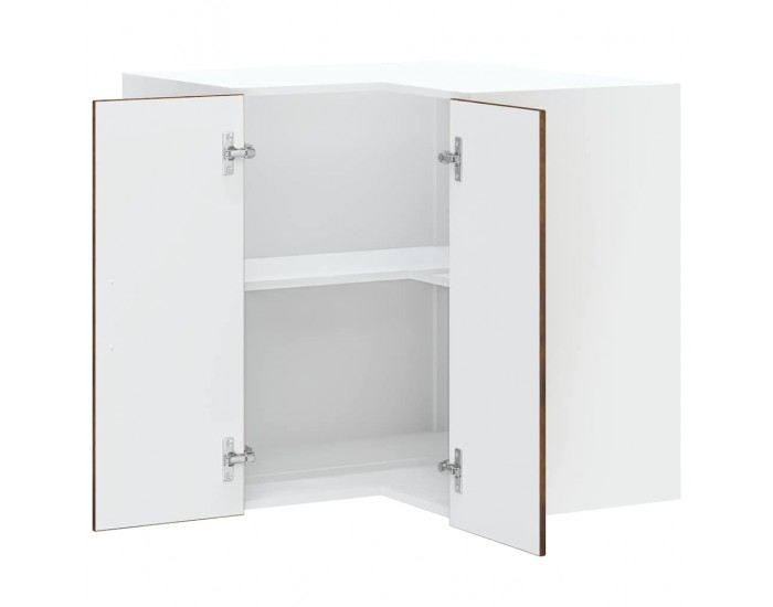 Sonata H Кухненски стенен ъглов шкаф, Kalmar опушен дъб, инженерно дърво