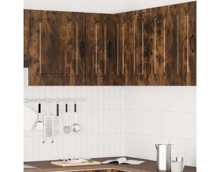 Sonata H Кухненски стенен ъглов шкаф, Kalmar опушен дъб, инженерно дърво