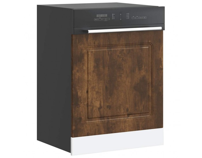 Sonata H Панел за съдомиялна машина, Kalmar, опушен дъб, инженерно дърво