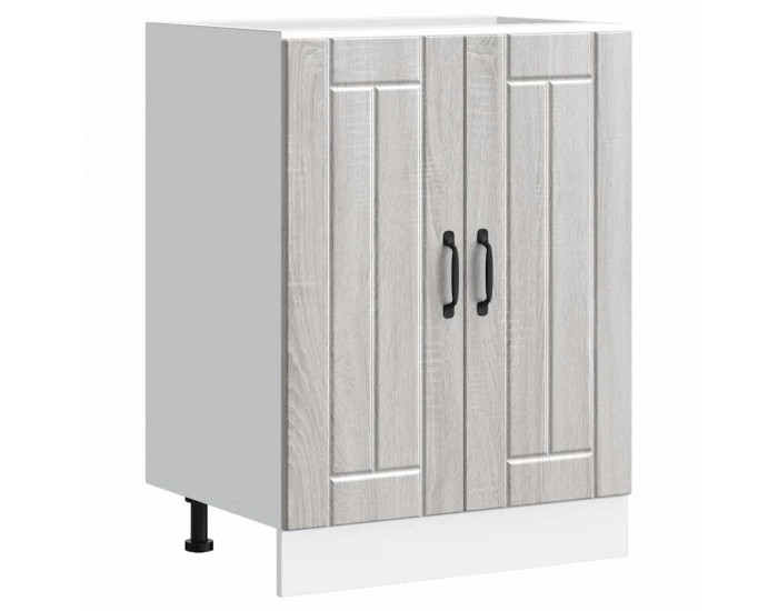 Sonata H Шкаф за мивка, Lucca, сив сонома, инженерно дърво