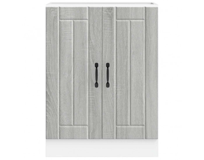 Sonata H Шкаф за мивка, Lucca, сив сонома, инженерно дърво