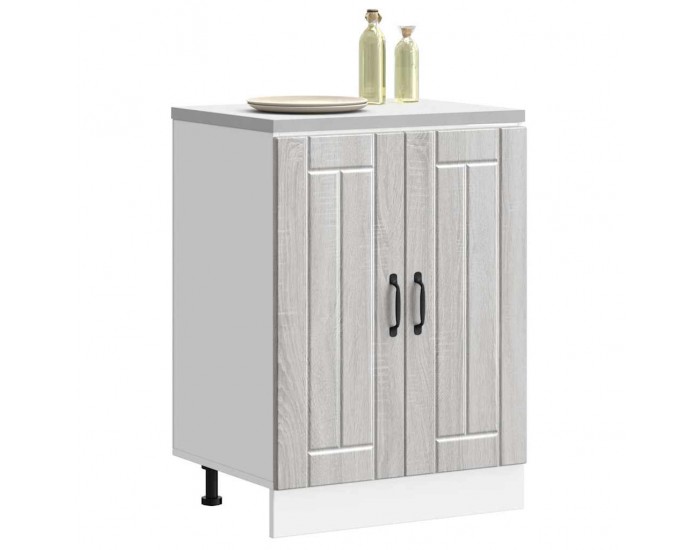 Sonata H Шкаф за мивка, Lucca, сив сонома, инженерно дърво