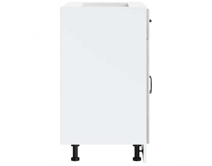 Sonata H Кухненски шкаф Lucca, сив сонома, инженерна дървесина