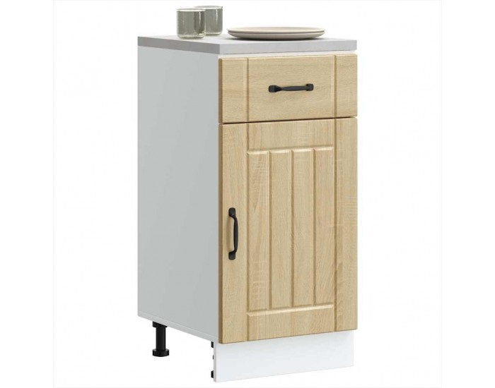 Sonata H Кухненски шкаф Lucca, дъб сонома, инженерно дърво