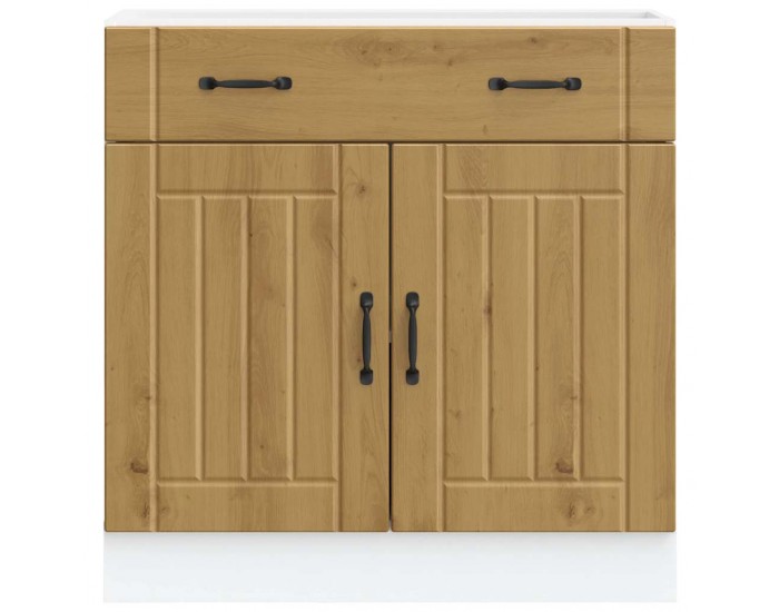 Sonata H Кухненски шкаф Lucca, дъб артизан, инженерно дърво