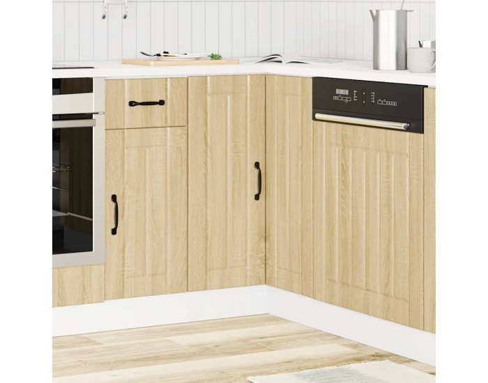 Sonata H Кухненски ъглов шкаф Lucca, дъб сонома, инженерно дърво