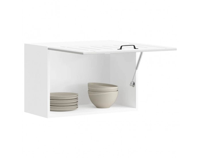 Sonata H Кухненски стенен шкаф Lucca, бял, инженерно дърво