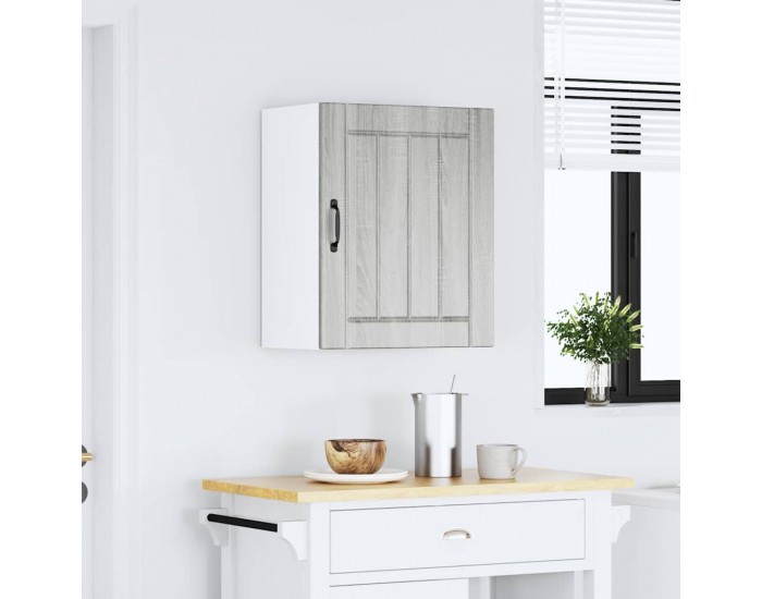 Sonata H Кухненски стенен шкаф Lucca, сив сонома, инженерно дърво