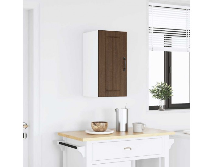 Sonata H Кухненски стенен шкаф Lucca, кафяв дъб, инженерно дърво