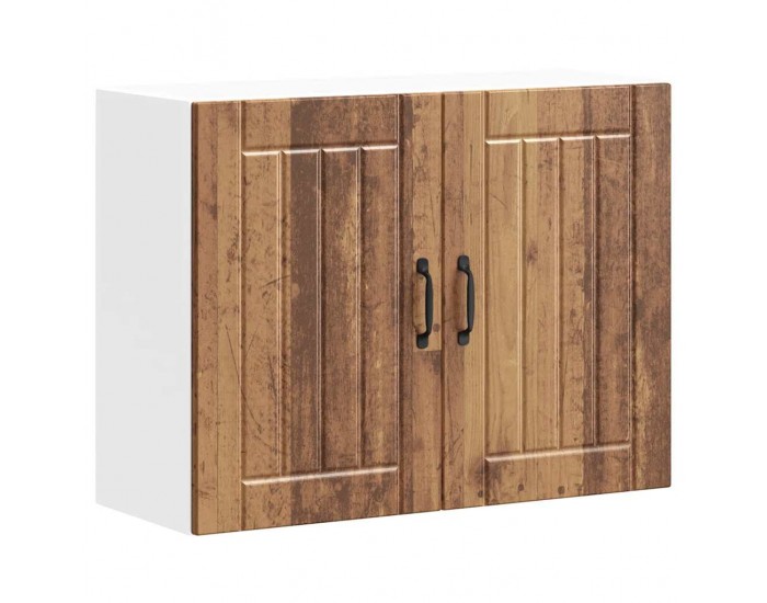 Sonata H Кухненски стенен шкаф Lucca, старо дърво, инженерно дърво