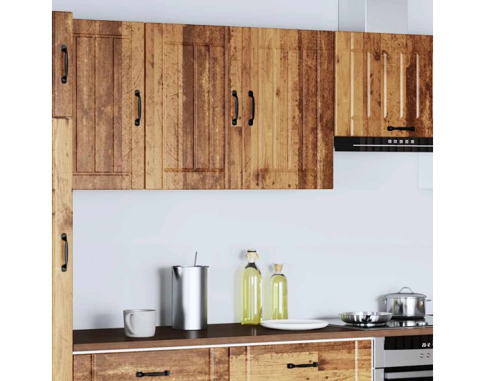 Sonata H Кухненски стенен шкаф Lucca, старо дърво, инженерно дърво