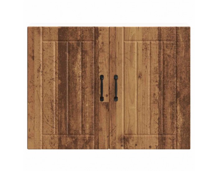 Sonata H Кухненски стенен шкаф Lucca, старо дърво, инженерно дърво