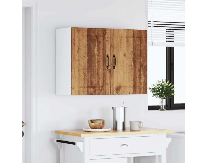 Sonata H Кухненски стенен шкаф Lucca, старо дърво, инженерно дърво
