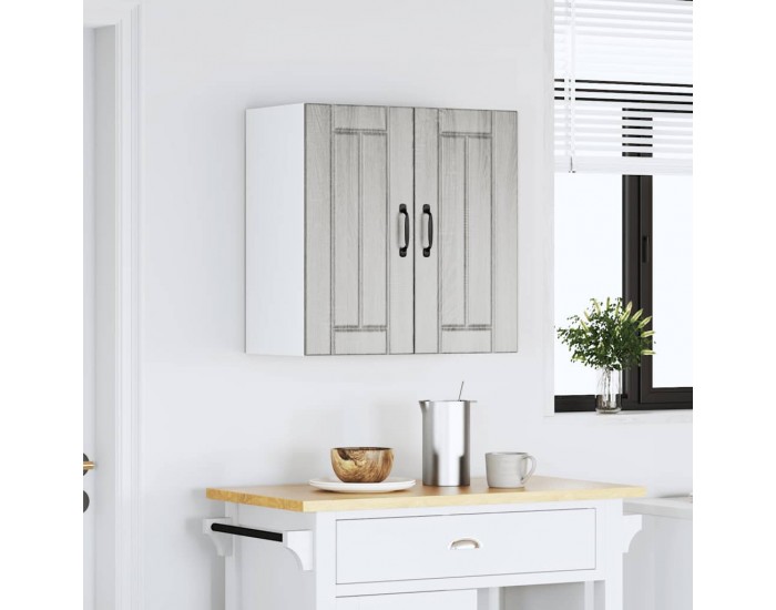 Sonata H Кухненски стенен шкаф Lucca, сив сонома, инженерно дърво