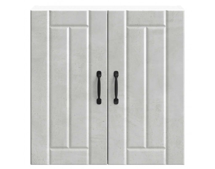 Sonata H Кухненски стенен шкаф Lucca, бетонно сив, инженерно дърво