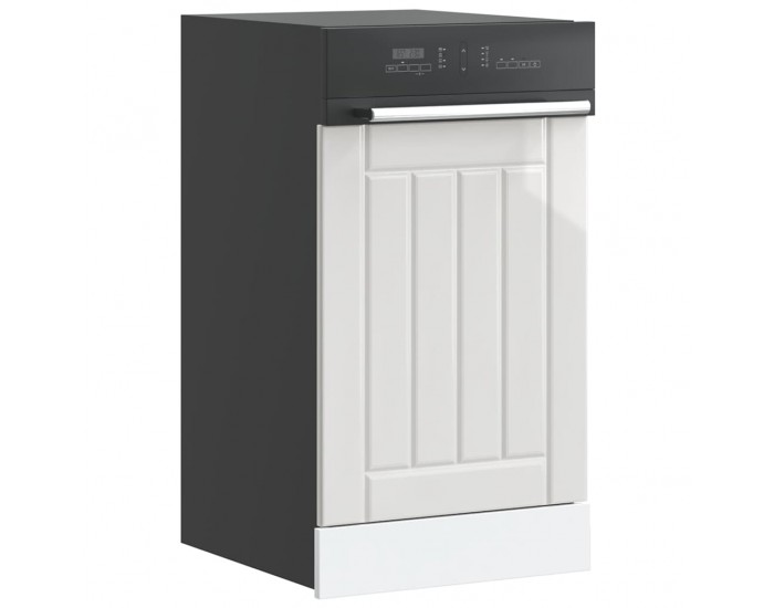 Sonata H Панел за миялна машина, Lucca, бял гланц, инженерно дърво