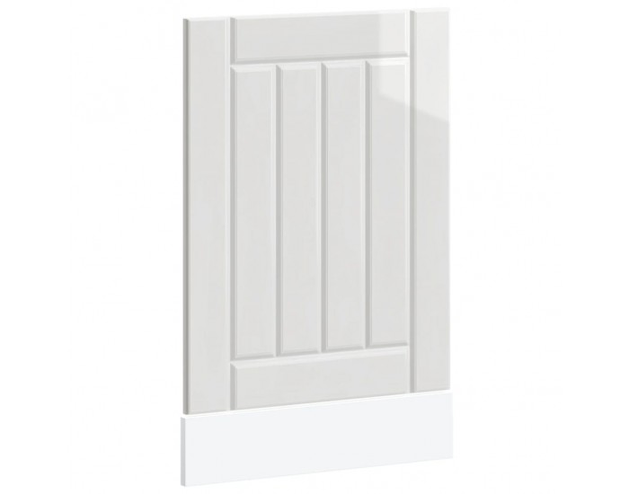 Sonata H Панел за миялна машина, Lucca, бял гланц, инженерно дърво