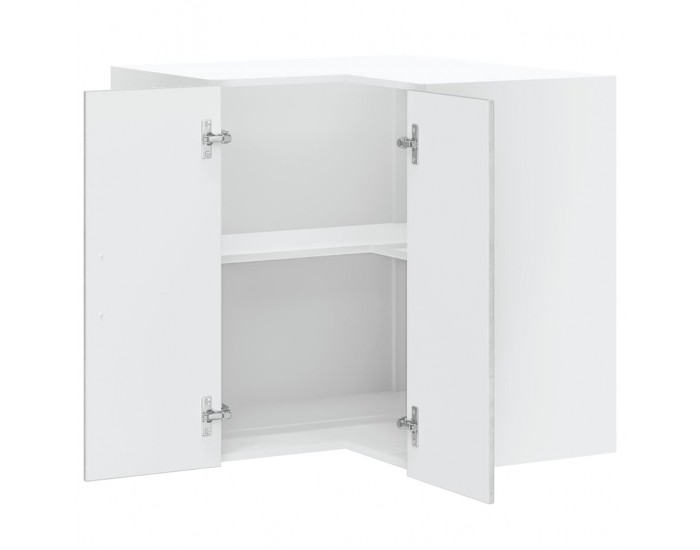 Sonata H Кухненски стенен ъглов шкаф Lucca, бетонно сив, инженерно дърво