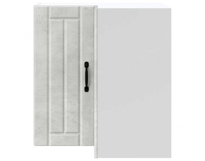 Sonata H Кухненски стенен ъглов шкаф Lucca, бетонно сив, инженерно дърво