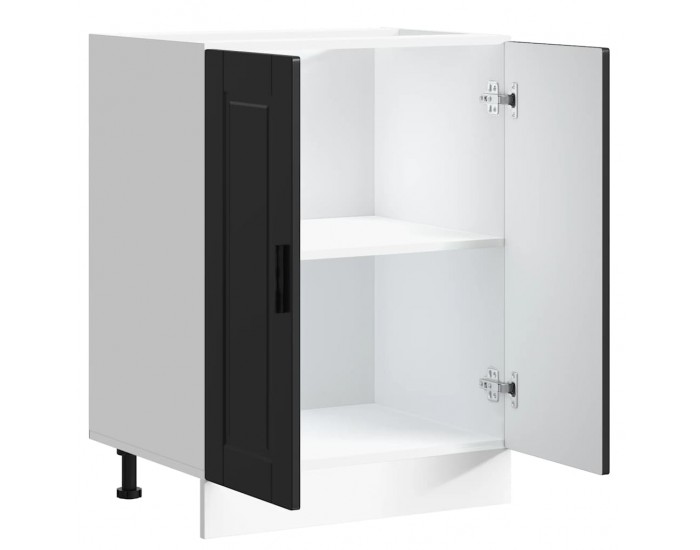 Sonata H Кухненски шкаф Porto, черен, инженерно дърво