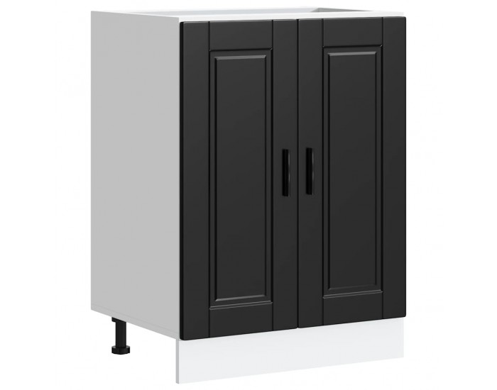 Sonata H Кухненски шкаф Porto, черен, инженерно дърво