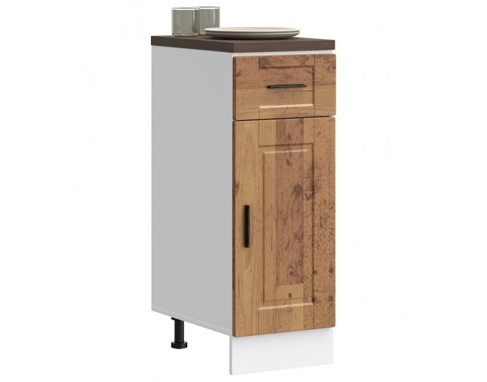 Sonata H Кухненски шкаф Porto, старо дърво, инженерно дърво