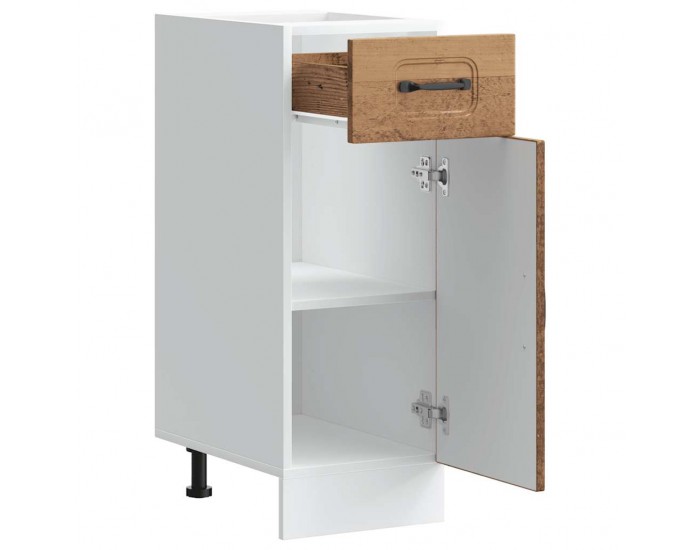 Sonata H Кухненски шкаф Porto, старо дърво, инженерно дърво