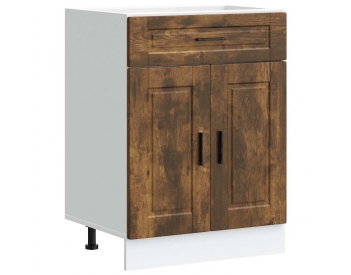 Sonata H Кухненски шкаф Porto, опушен дъб, инженерно дърво