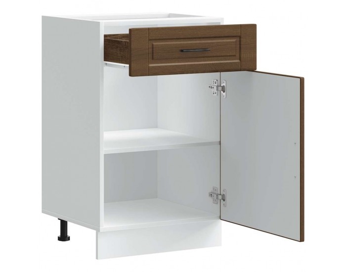 Sonata H Кухненски шкаф Porto, кафяв дъб, инженерно дърво