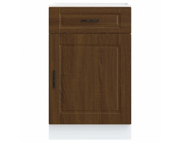 Sonata H Кухненски шкаф Porto, кафяв дъб, инженерно дърво