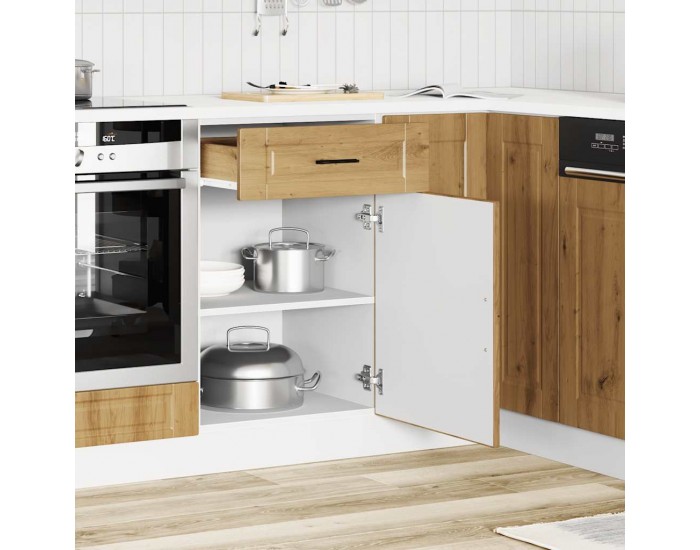 Sonata H Кухненски шкаф Porto, дъб артизан, инженерно дърво