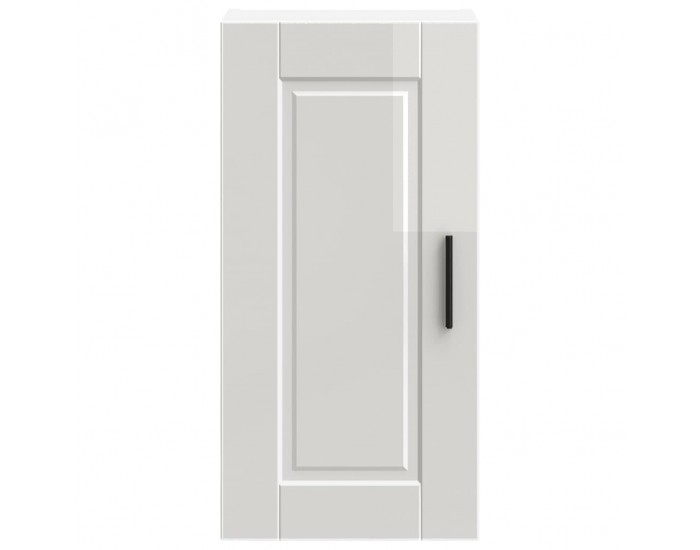 Sonata H Кухненски стенен шкаф Porto, бял гланц, инженерно дърво