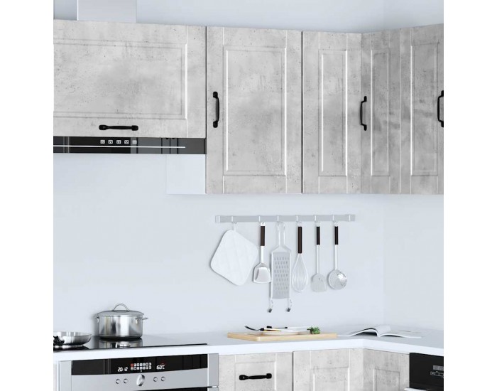Sonata H Кухненски стенен шкаф Porto, бетонно сив, инженерно дърво