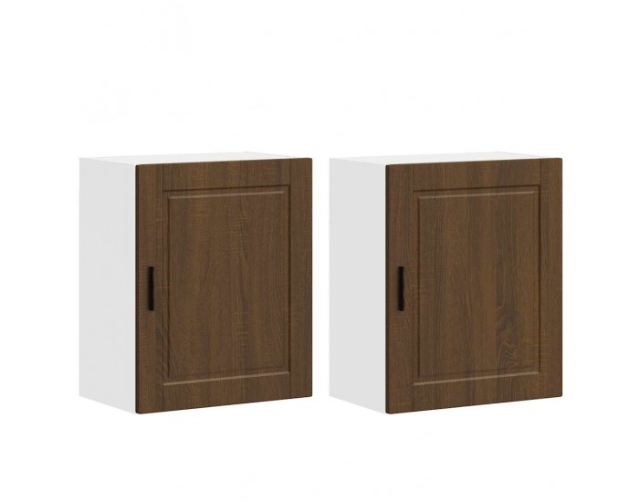 Sonata H Кухненски стенни шкафове 2 бр Porto кафяв дъб инженерно дърво