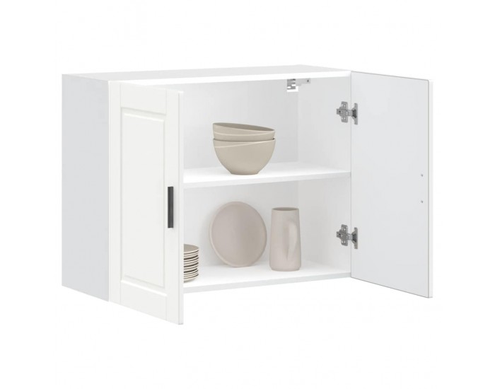 Sonata H Кухненски стенен шкаф Porto, бял, инженерно дърво