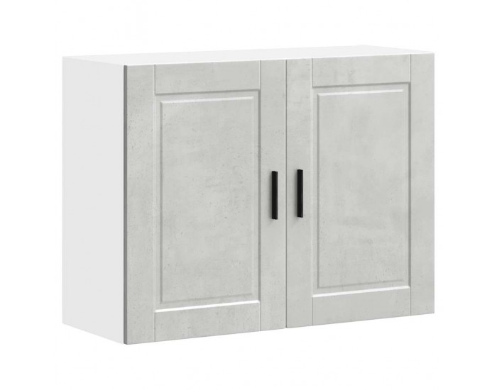 Sonata H Кухненски стенен шкаф Porto, бетонно сив, инженерно дърво
