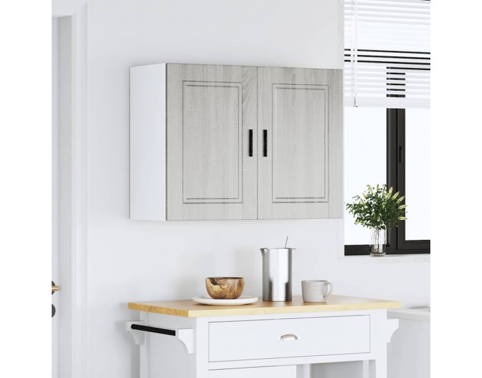 Sonata H Кухненски стенен шкаф Porto, сив сонома, инженерно дърво