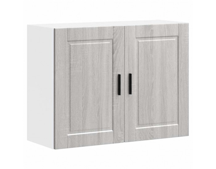 Sonata H Кухненски стенен шкаф Porto, сив сонома, инженерно дърво