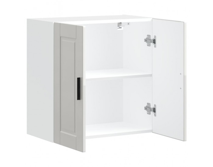 Sonata H Кухненски стенен шкаф Porto, бял гланц, инженерно дърво