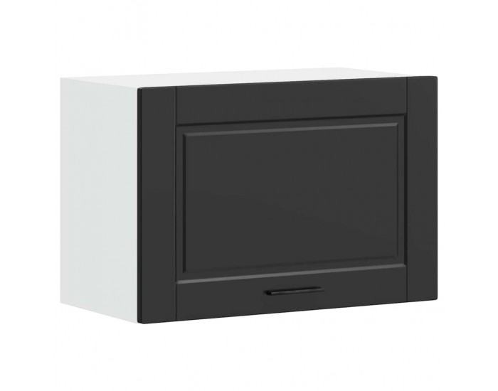 Sonata H Кухненски стенен шкаф Porto, черен, инженерно дърво