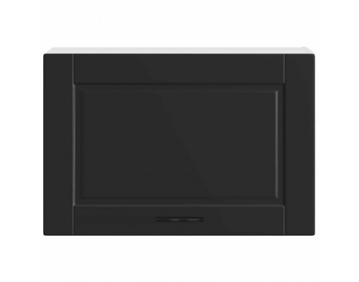 Sonata H Кухненски стенен шкаф Porto, черен, инженерно дърво