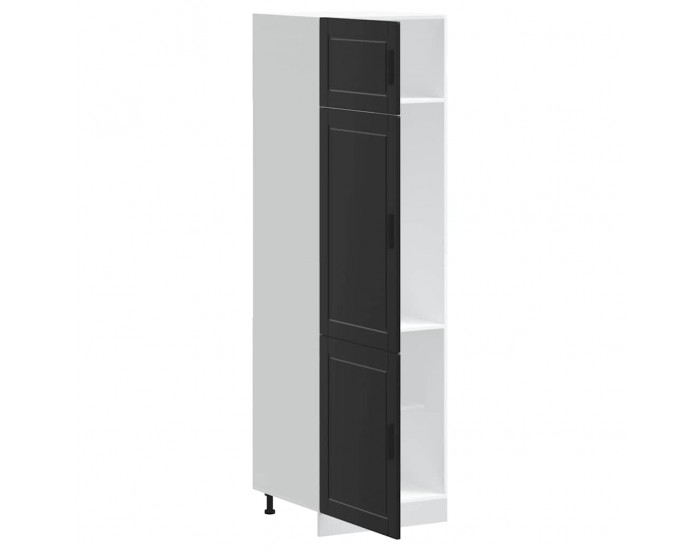 Sonata H Кухненски шкаф Porto, черен, инженерно дърво