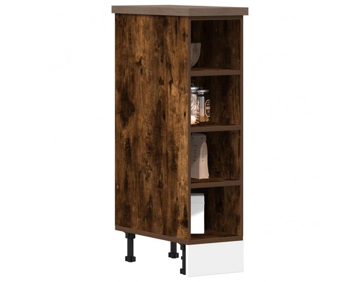 Sonata H Долен шкаф Рига, опушен дъб, 20x44,5x81,5 см, инженерно дърво