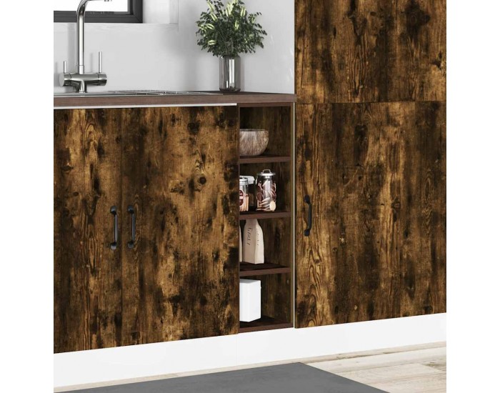 Sonata H Долен шкаф Рига, опушен дъб, 20x44,5x81,5 см, инженерно дърво