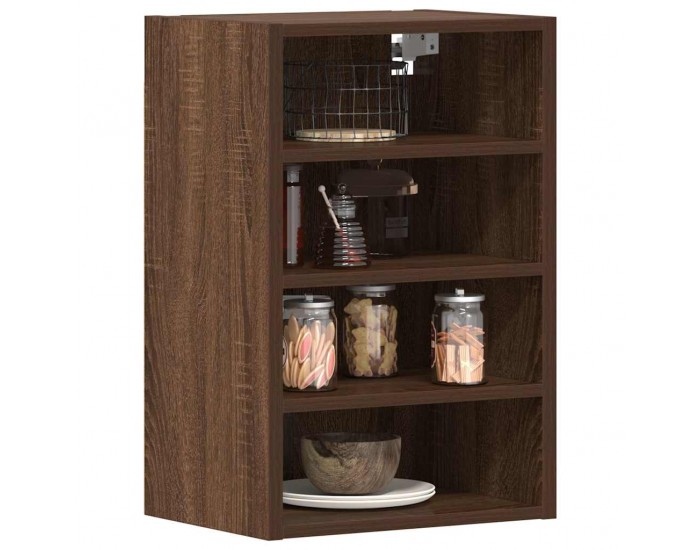 Sonata H Висящ шкаф Рига, кафяв дъб, 40x29,5x60 см, инженерно дърво