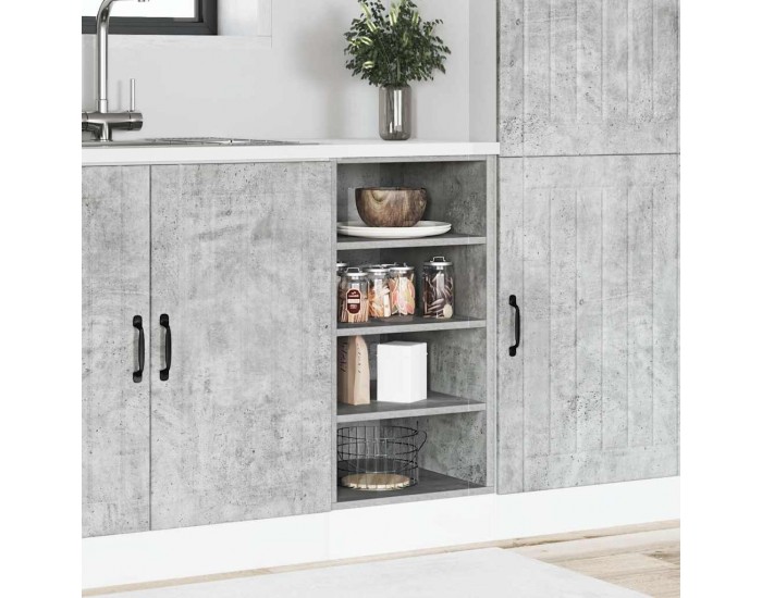 Sonata H Долен шкаф Рига, сив, 40x44,5x81,5 см, инженерно дърво