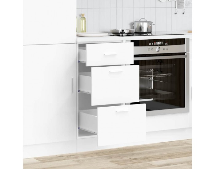 Sonata H Долен шкаф Lyon, бял, 40x46x81,5 см, инженерно дърво