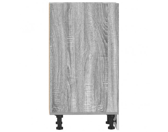 Sonata H Долен шкаф Рига сив, цвят сонома, 40x44,5x81,5 см, инженерно дърво